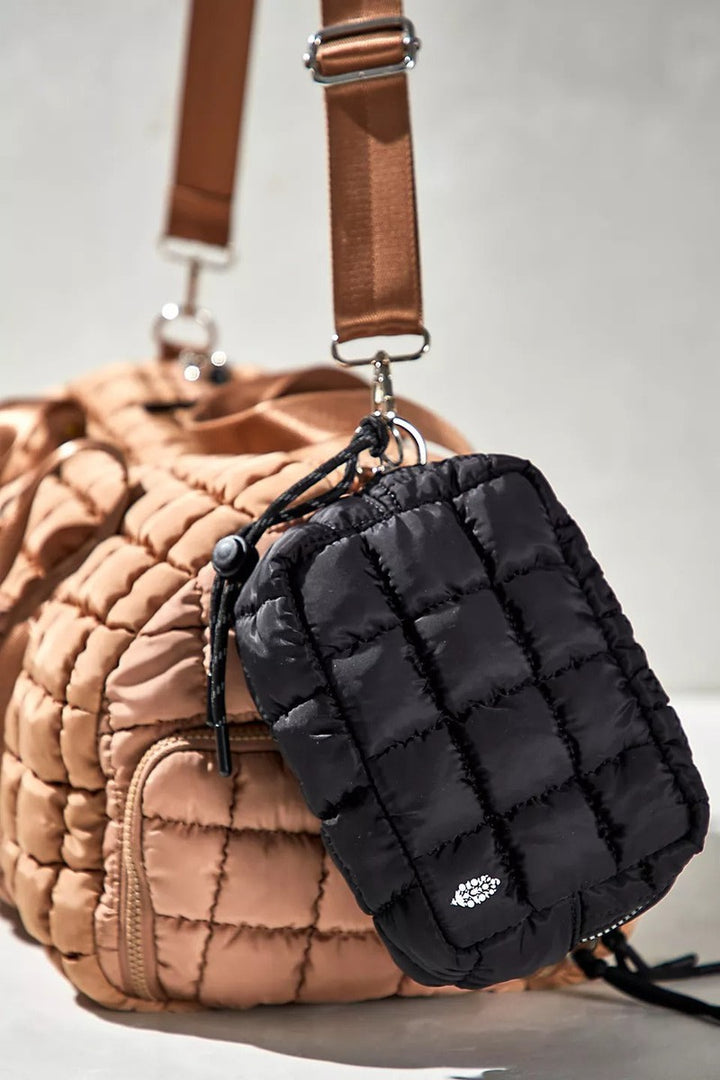 Free People Movement - Quilted Mini Case in Black