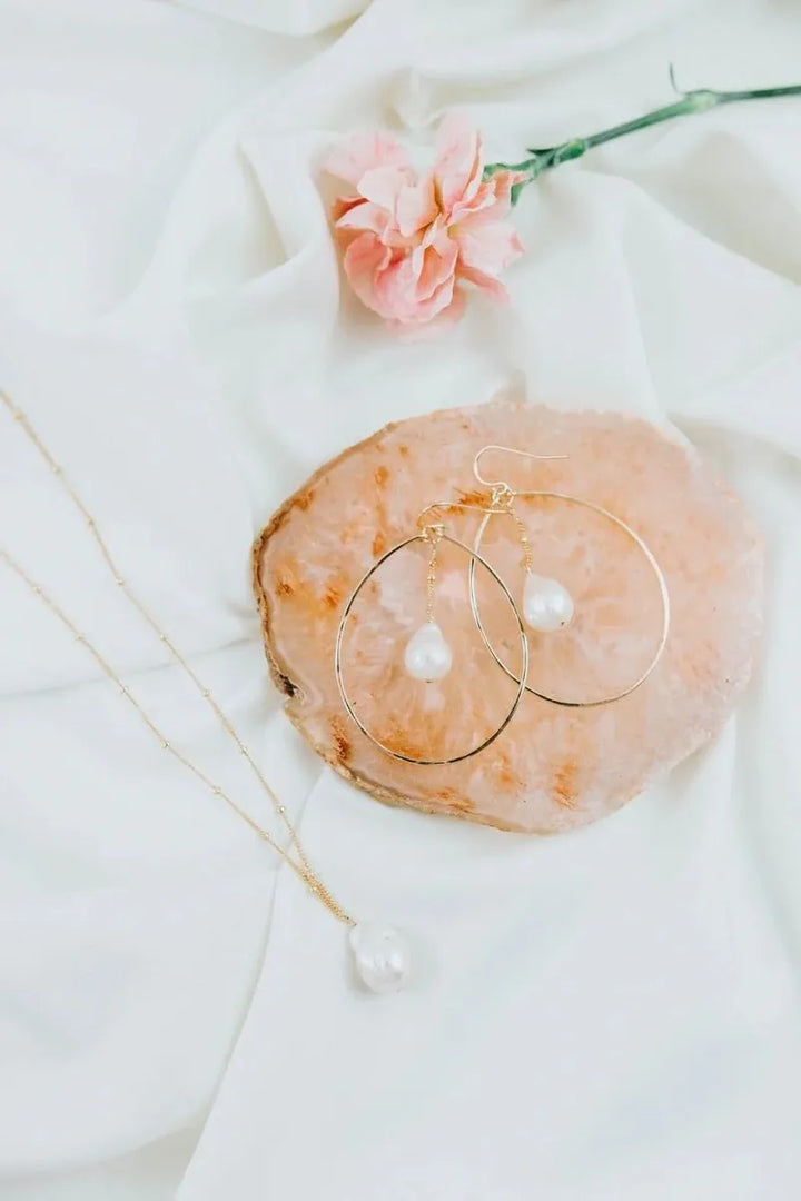 Tree Myriah - Celeste Hoops in 14k Gold Fill