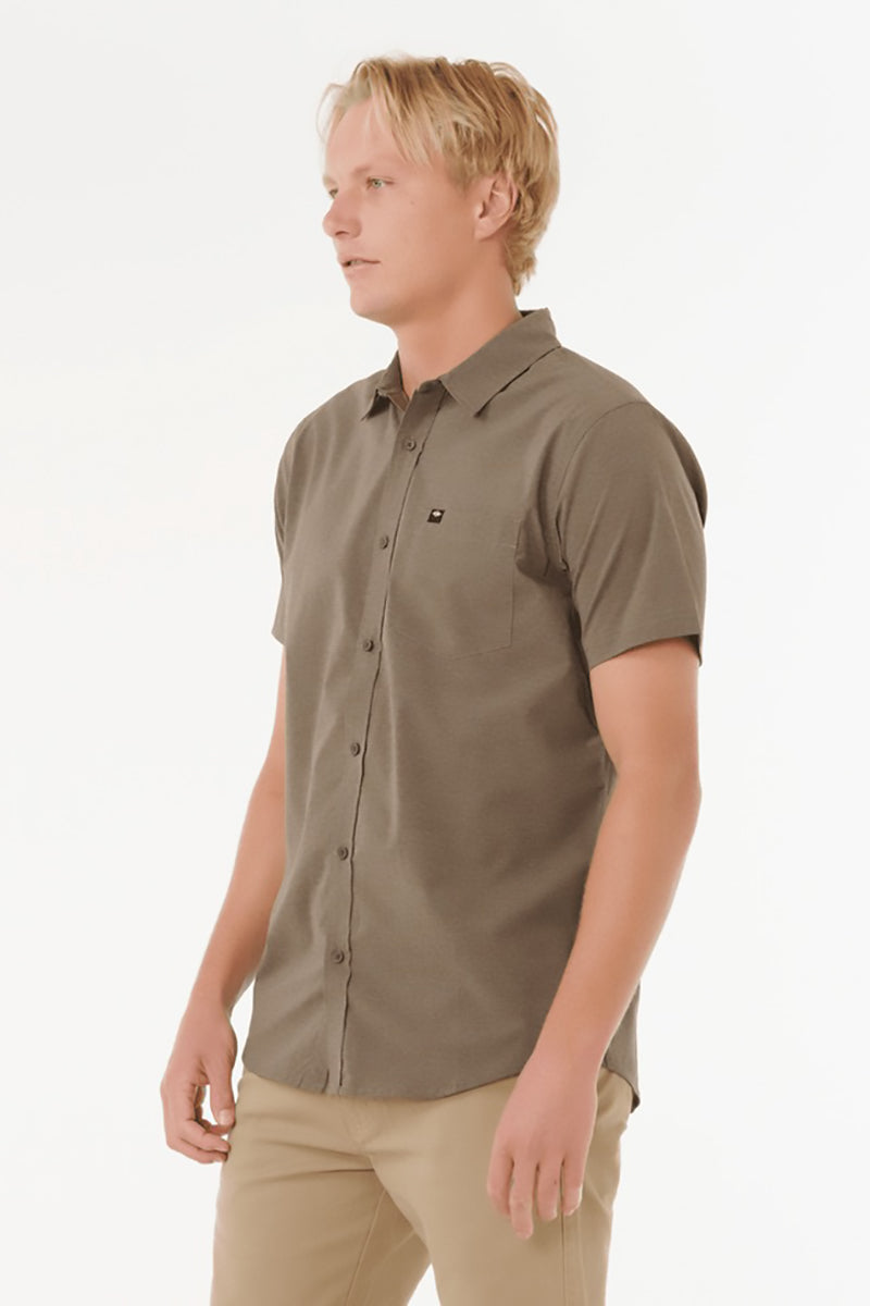 Rip Curl - Vaporcool Aerotech Short Sleeve Shirt in Rock
