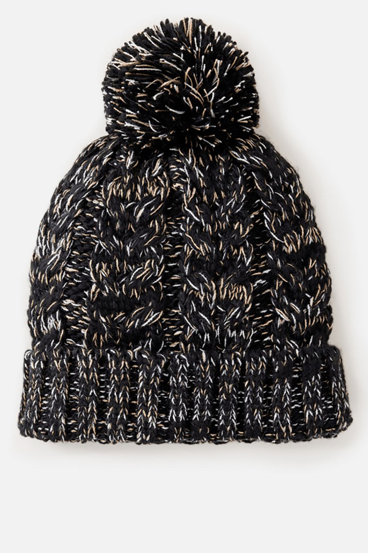 Rip Curl - Classic Reg Pom Pom Beanie in Black