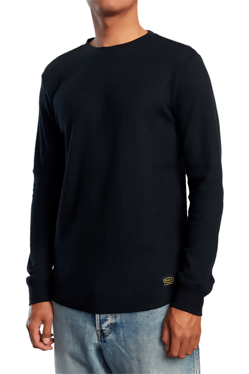 RVCA - Dayshift Thermal Long Sleeve in Black