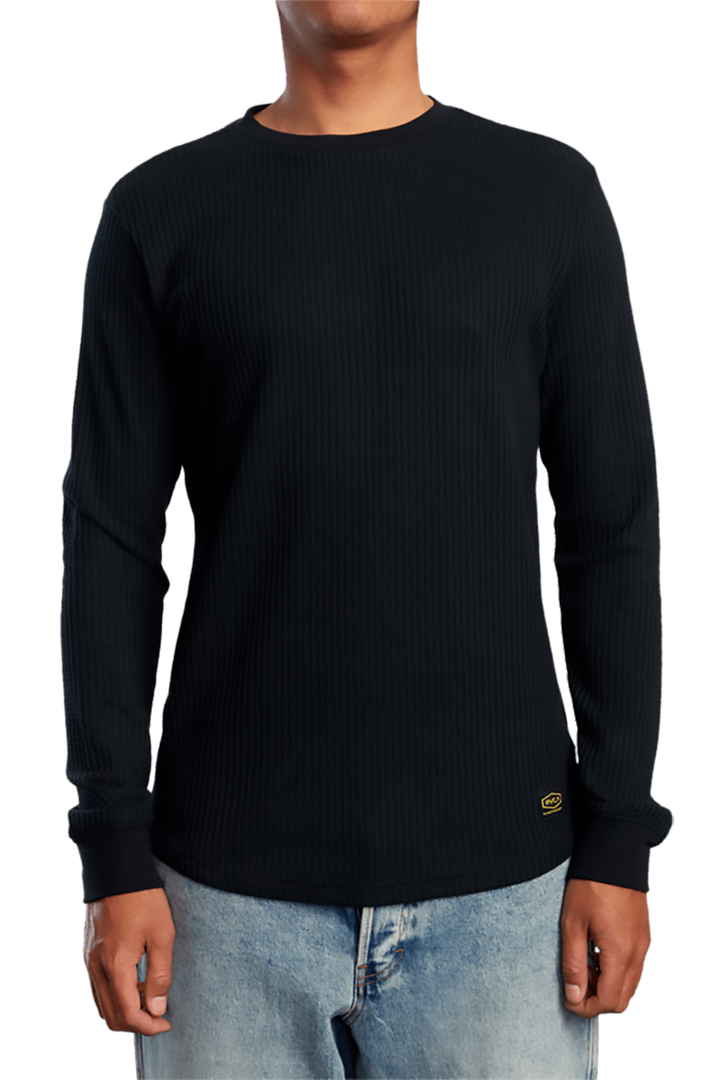 RVCA - Dayshift Thermal Long Sleeve in Black