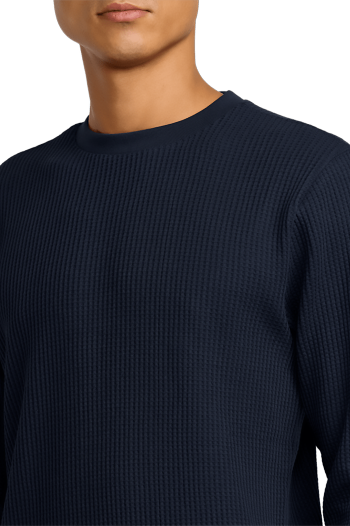 RVCA - Dayshift Thermal Long Sleeve in Moody Blue