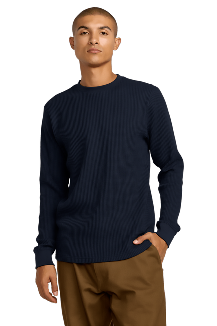 RVCA - Dayshift Thermal Long Sleeve in Moody Blue