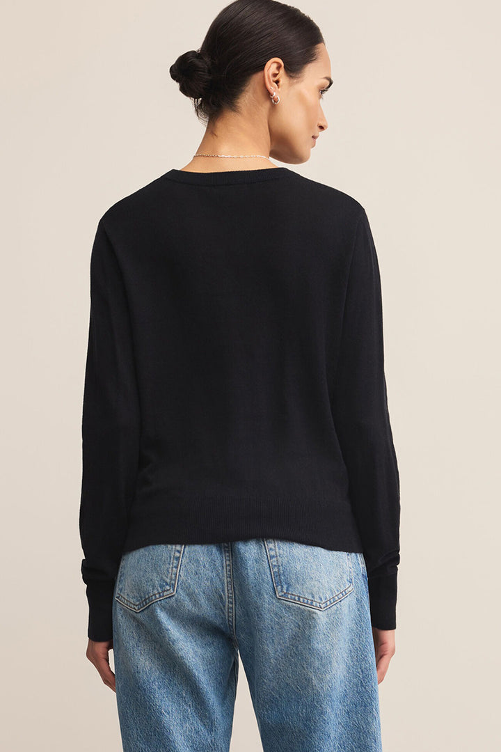 Z Supply - The Perfect Layer Sweater in Black