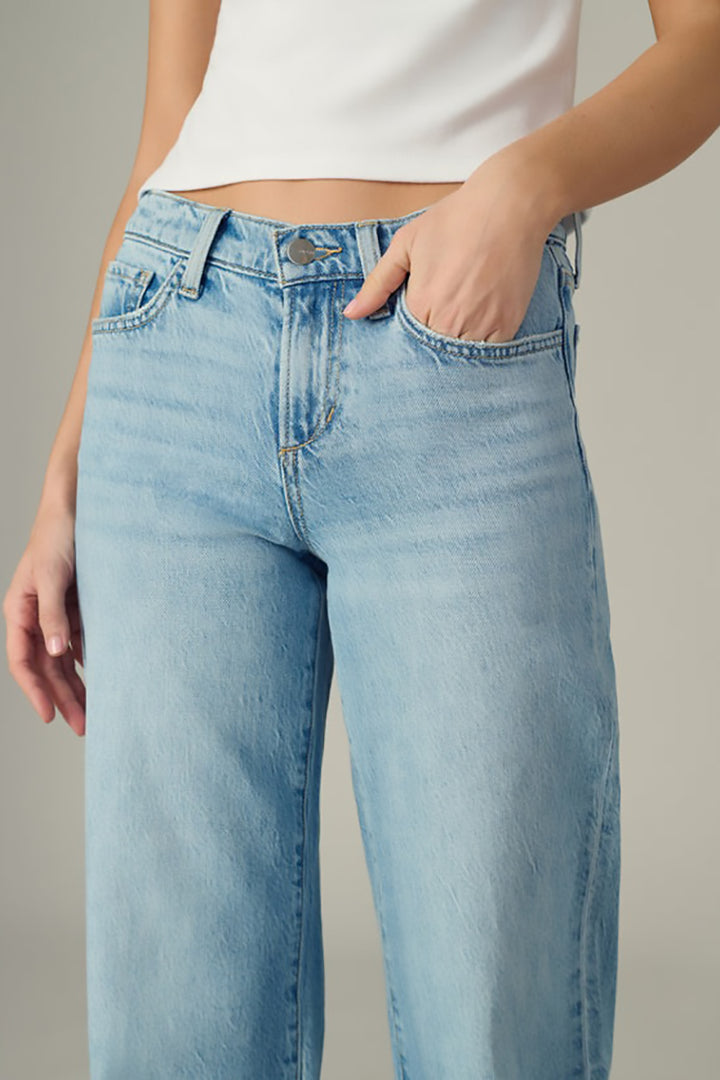 Joe's Jeans - The Lou Lou Low Rise Wide Leg in Elegant