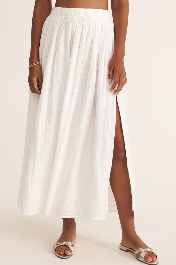 Z Supply - Reina Airy Skirt in White