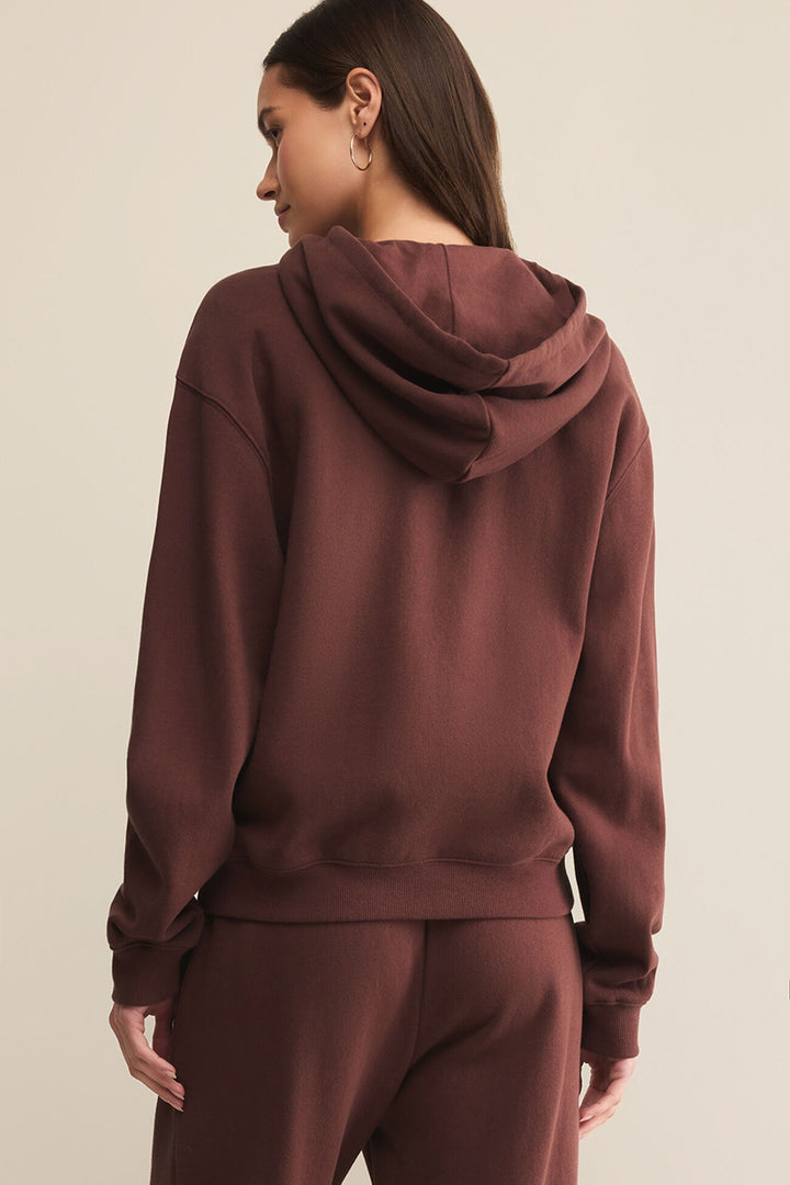 Z Supply - Coastal View Hoodie in Sandalwood