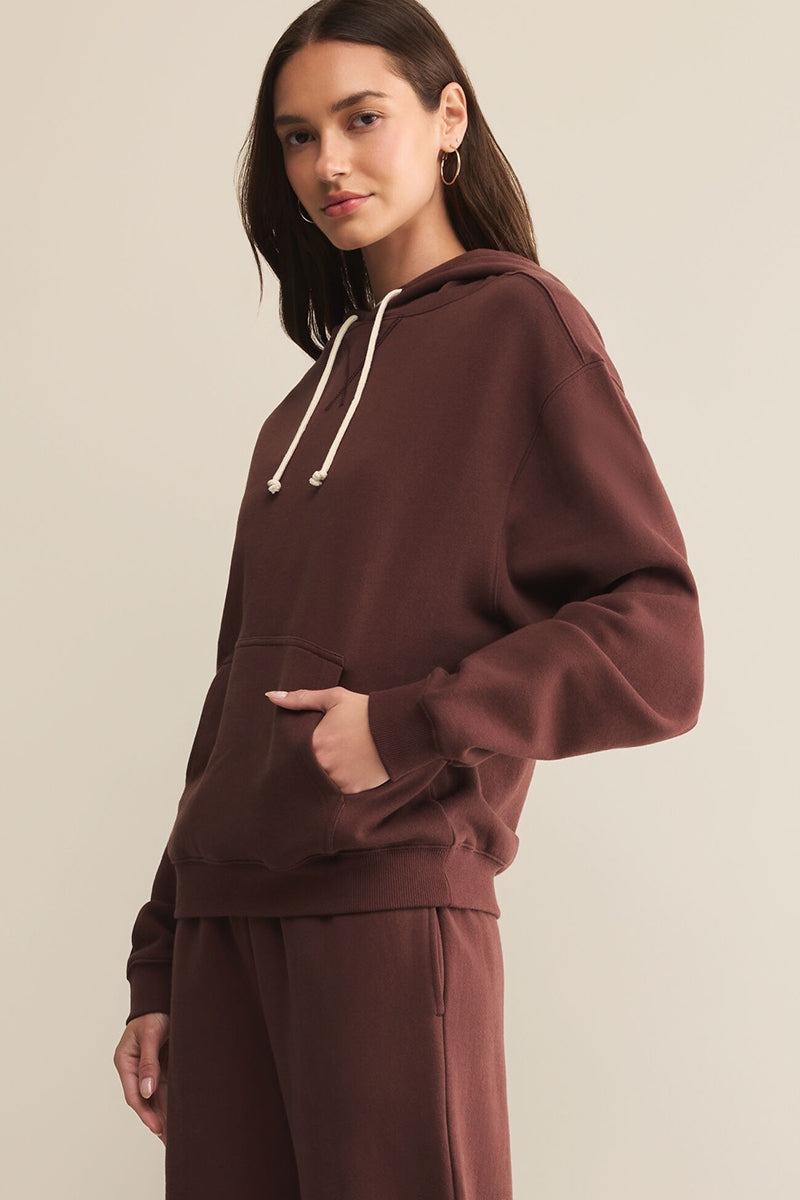 Z Supply - Coastal View Hoodie in Sandalwood