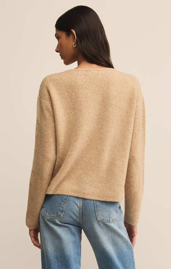 Z Supply - Emile Cardigan in Biscuit