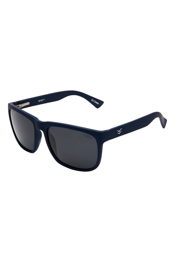 I-SEA - Wyatt with Sea Frames and Smoke Polarized Lenses
