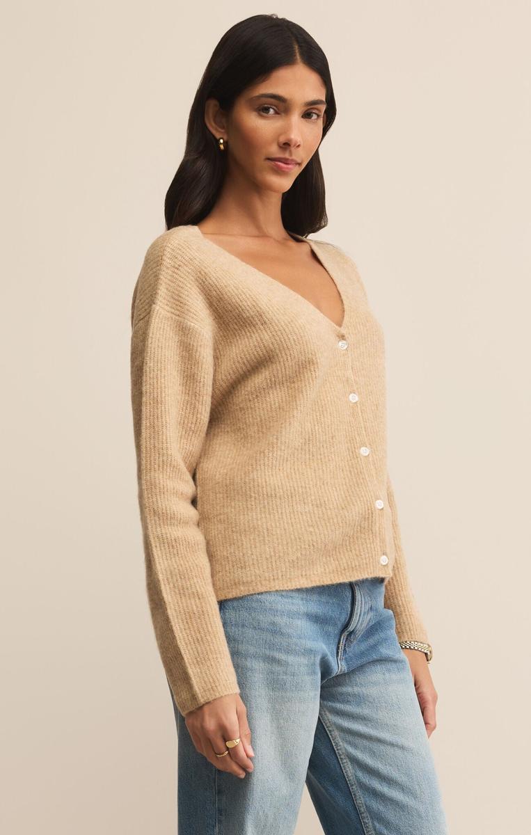Z Supply - Emile Cardigan in Biscuit