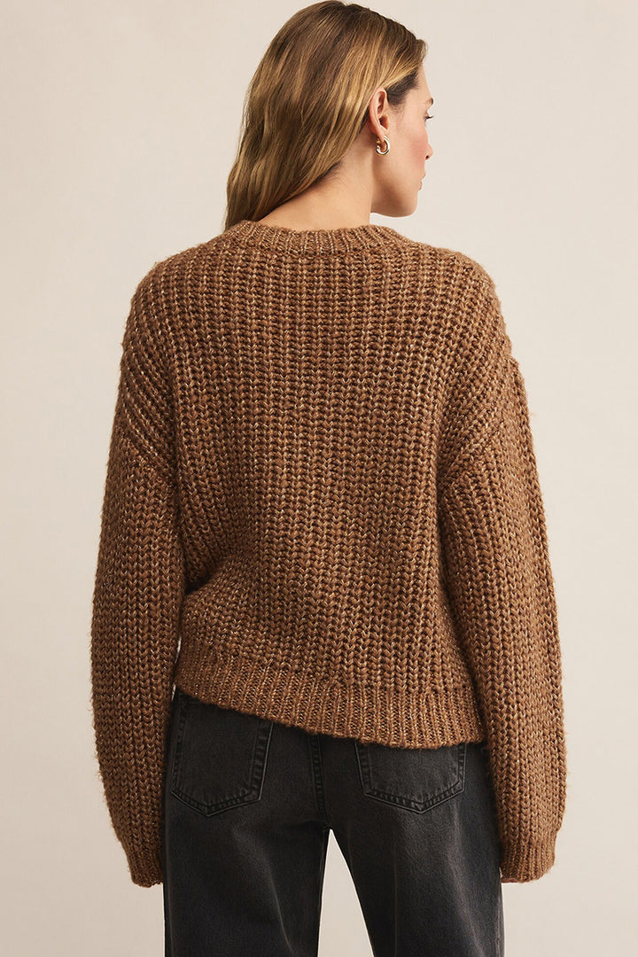 Z Supply - Tiger's Eye Sweater in Coconut