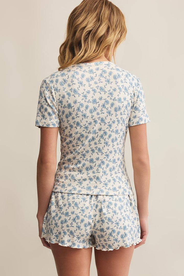 Z Supply - Faye Ditsy Top in Crystal