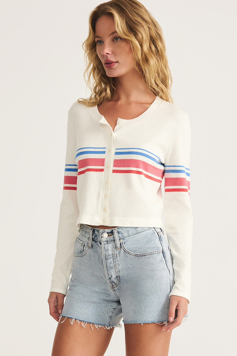 Z Supply - Studio Cardigan in White