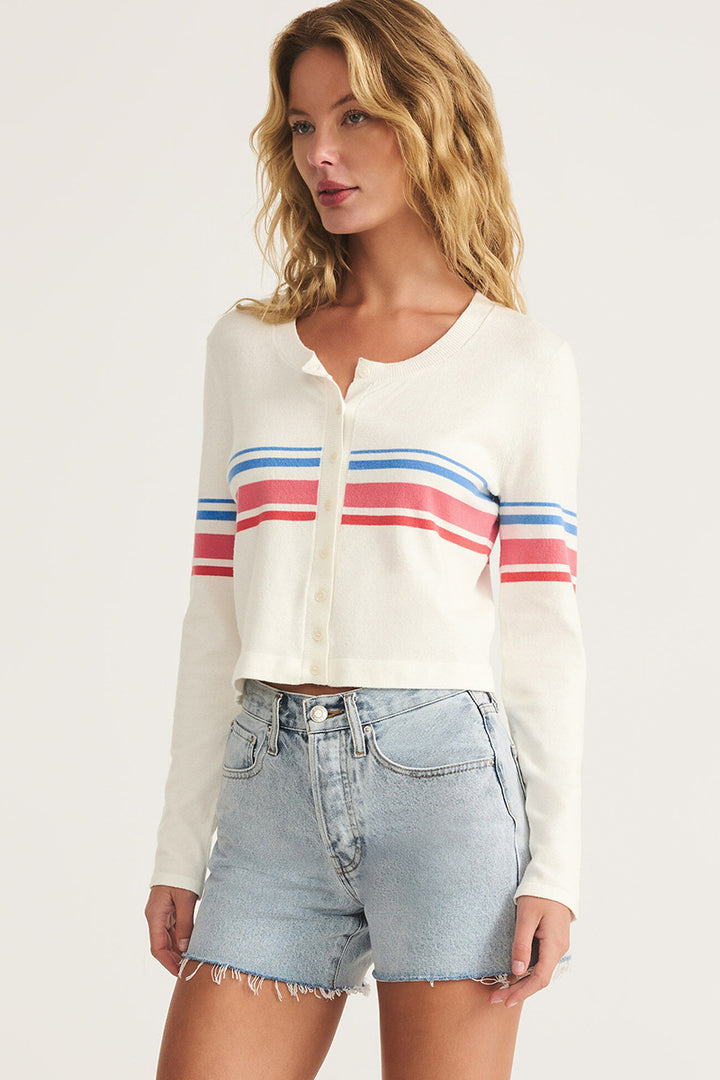 Z Supply - Studio Cardigan in White