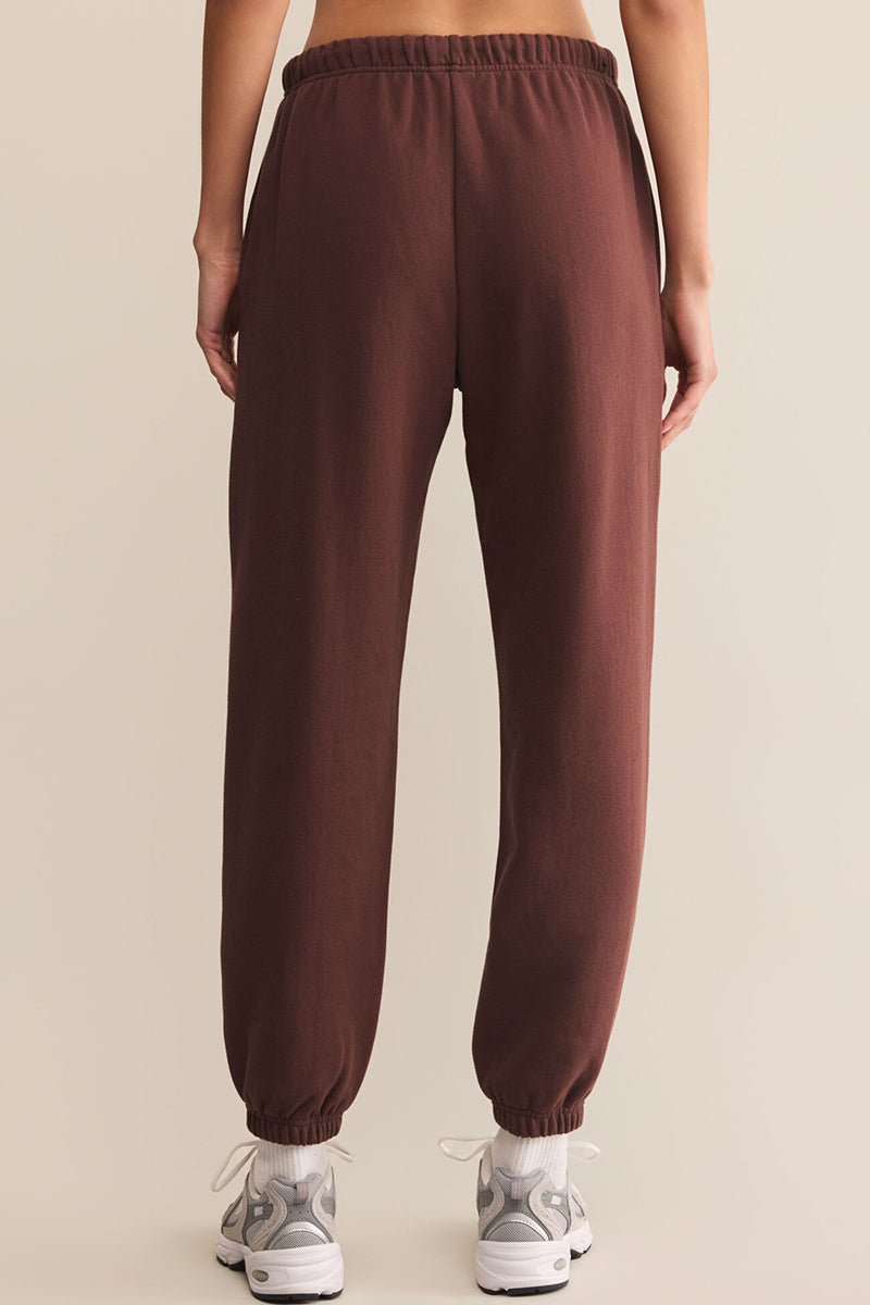 Z Supply - Stadium Cotton Jogger in Saldalwood