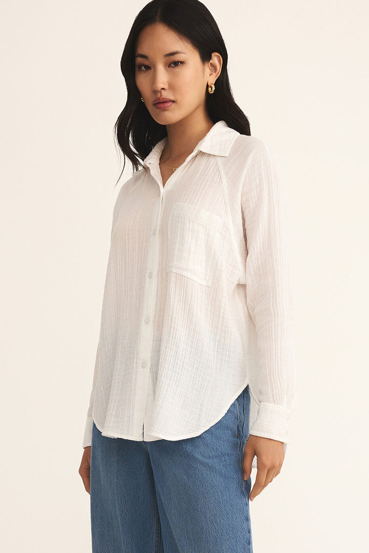 Z Supply - The Perfect Airy Top in White