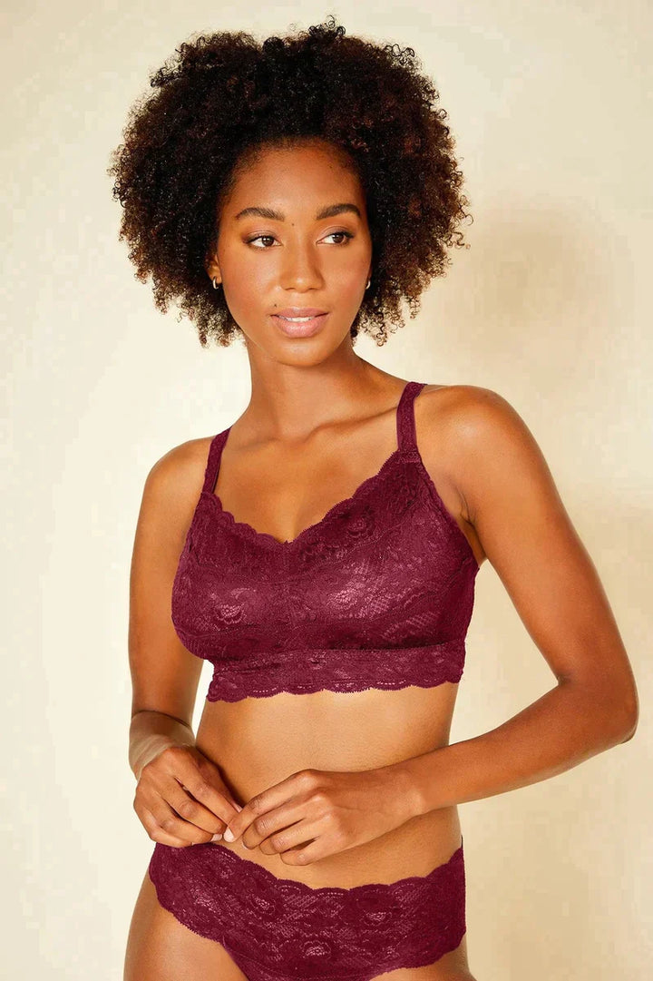 Cosabella - Never Say Never Curvy Sweetie Bralette in Vino