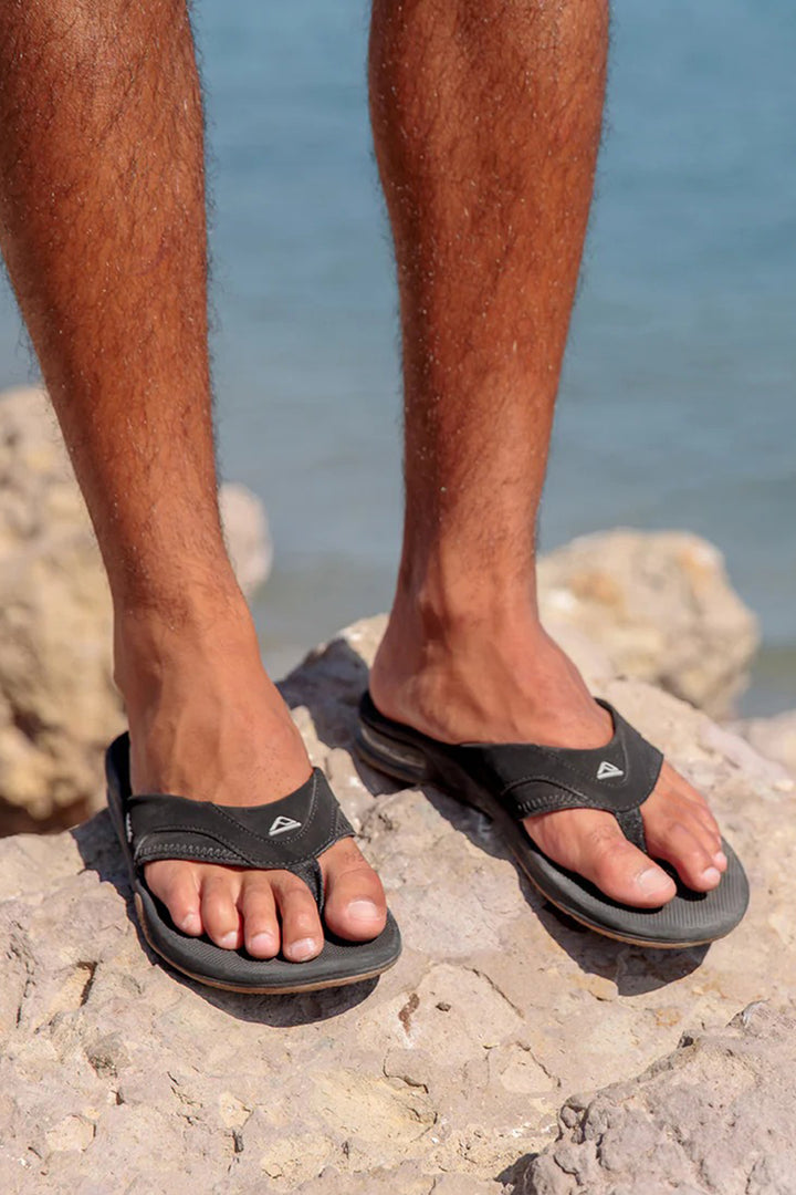 Reef - Fanning in Black/Silver